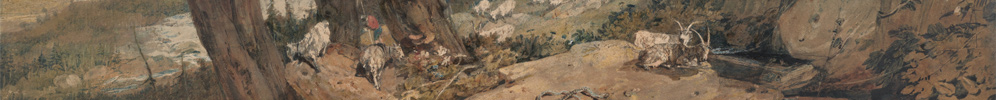 Mer de Glace, in the Valley of Chamouni, Switzerland, J. M. W. Turner, 1803